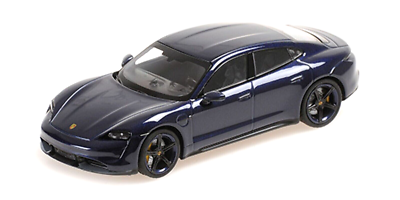 1/43 Porsche Taycan Turbo S Cross 2020 Blue Metallic Model