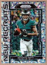 2021 Panini Prizm New Recruits Prizms No Huddle #6 DeVonta Smith RC - EAGLES