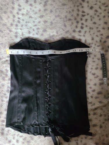 Charlotte Russe Black Rhinestone Bling Corset - Picture 4 of 7