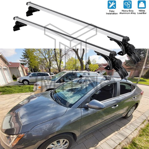 48 Car Top Roof Rack Cross Bar Luggage Cargo Carrier Rail For Toyota Corolla US EBay