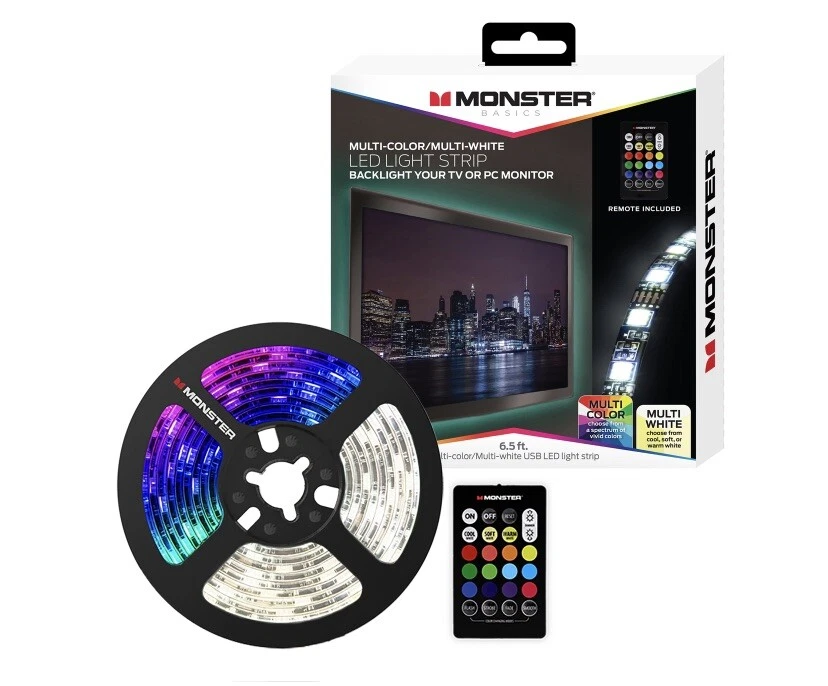 Monster multicolor led light strip deals