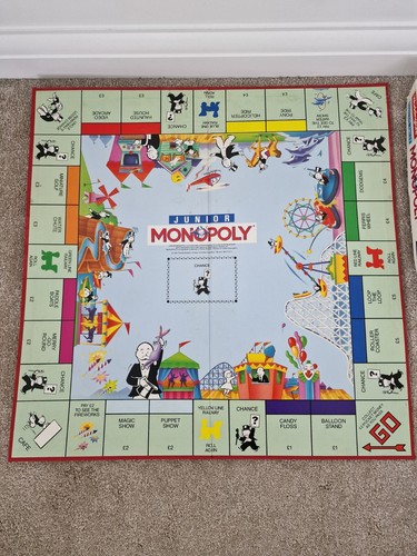 Gioco da tavolo vintage Waddingtons Junior Monopoly - Foto 2 di 18