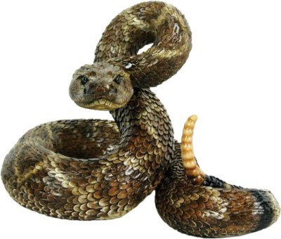#ad Western Diamondback Rattlesnake Outdoor Snake Figurine Large Gardens or Prank $57.89