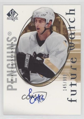 Erik Christensen [Autograph] #208 2005 SP Authentic card