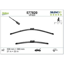 Scheibenwischer Set vorne für Porsche 718 982 911 991 992 Boxster 981 id17218