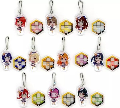 Love Live Sukufes Series 2021 SEGA Collaboration Cafe 10-Set Collectible