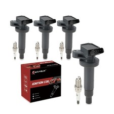 UF247 Ignition Coil Pack and Iridium Spark Plugs Set of 4 Compa... FAST USA SHIP
