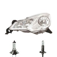 Halogen Scheinwerfer Rechts H7/H1 FüR CitroëN C3 II Inklusive Lampen