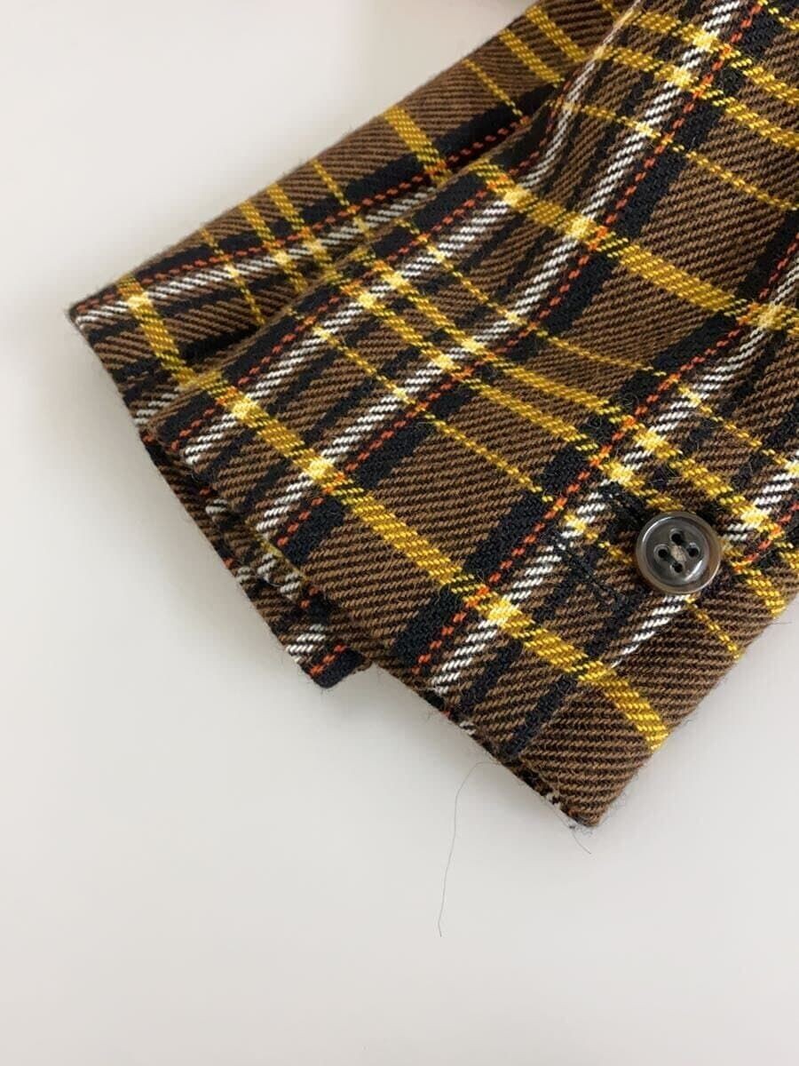 ALTRA DSQUARED2 altro cappotto 36 lana marrone check S72AA0499