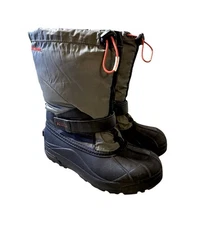 Columbia Powderbug  40  Insulated Waterproof Snow Boots Big Kids Sz 7 BY1324-010