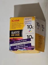 Brand New Genuine Kodak 10B 10C Black Tri Color Ink Cartridge SEALED OEM