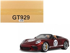2019 Porsche 911 991.2 Speedster #57 Heritage Cherry Red 1/18 GT Spirit