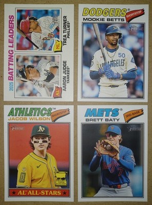 2026 Topps Heritage Baseball Base Cards #201 - #400 - YOU PICK!