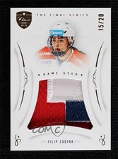 2020 Classic ELH Czech Extraliga The Final Series Jerseys 15/20 Filip Zadina g6s