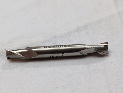 Sossner 3/8" de diámetro. Vástago 3/8" 3" Oal. Broca Hss de doble extremo cuadrado de 2 flautas - Imagen 1 de 4