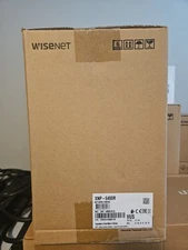 Wisenet Hanwha XNP-6400R 2MP IR PTZ Network Security Camera - White