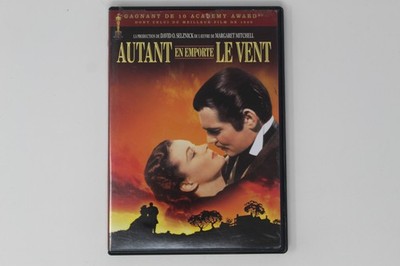 Autant En Emporte Le Vent DVD French Edition
