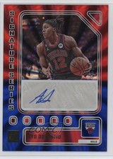 2023-24 Donruss Signature Series Holo Red & Blue Laser 25/25 Ayo Dosunmu Auto