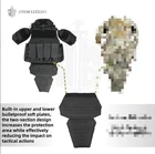 NIJ 3A Bulletproof Tactical Shoulder / Neck Crotch Armor Leg Armor Protect