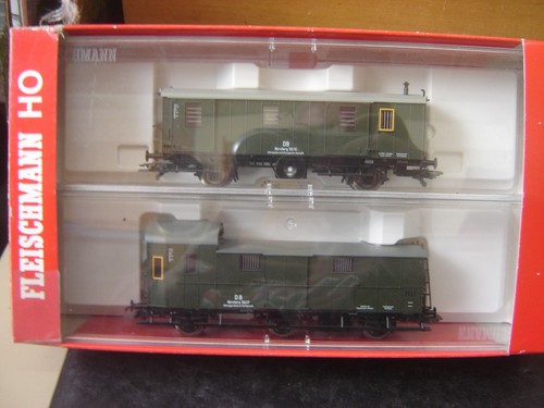 Fleischmann HO 855090 Personen- und Gepäckwagen DB  Wechselstrom "Gebraucht(724) | Condition: Gebraucht
