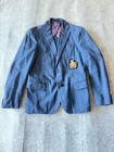 Etro Milano Jacquard Blazer Navy Paisleywith patch  Made in Italy Size S — photo 1