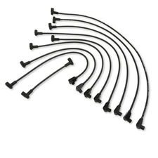 Taylor Plug Wire Set 74027; Spiro Pro 8mm Black 90 deg. for 94-96 Chevy LT1/4
