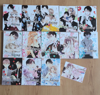 KAZÉ Manga Liebe im Anzug Band 1 13 Set (Deutsch) von Hina Sakurad 1. Auflage