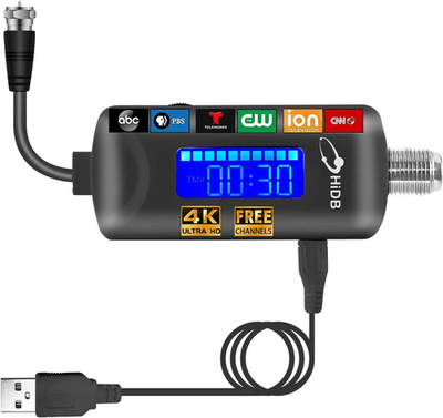 #ad TV Antenna Amplifier 25Dbi High Gain TV Antenna Signal Booster with Adjustable $28.15