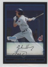 2009 Bowman Draft Prospects Chrome Jordan Henry #BDPP35 9fz