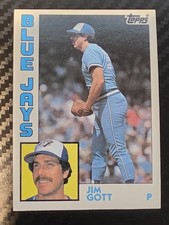 1984 Topps - Jim Gott #9 Toronto Blue Jays 