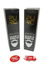 PURC Beard Growth Oil - 2 PACK (1.05 Oz. / 30 ml Each)