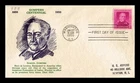 DR JIM STAMPS US COVER SAMUEL GOMPERS FIRST DAY ISSUE SCOTT 988