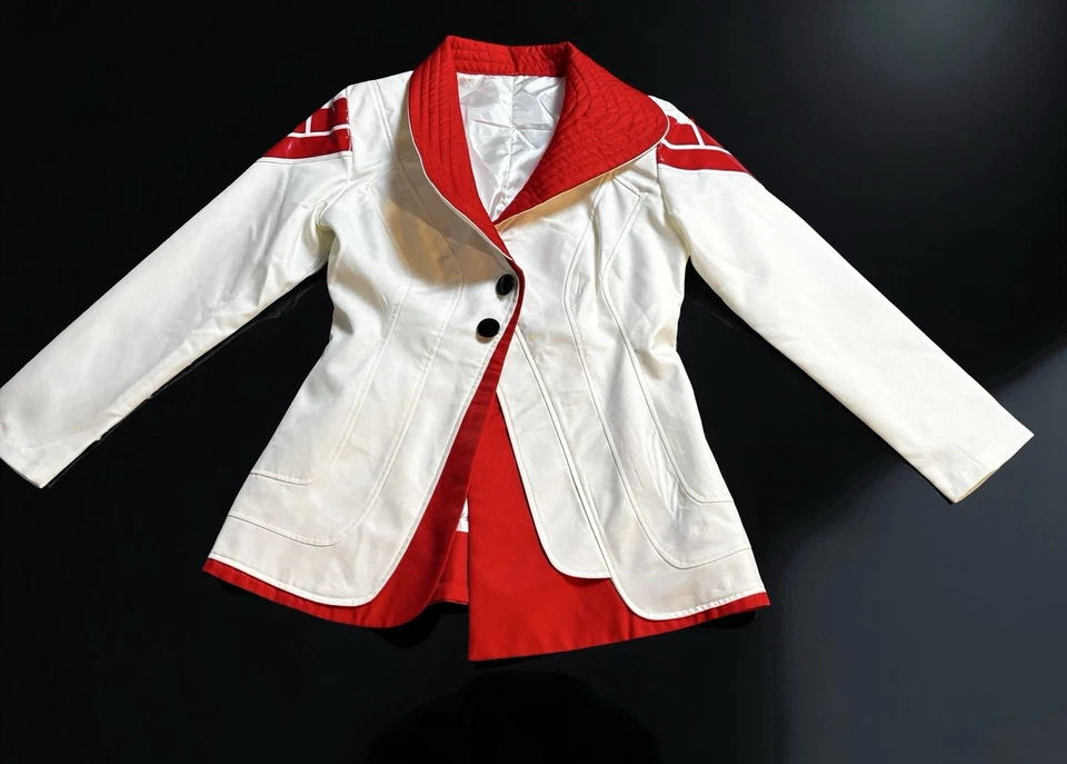 Pokémon Go Team Valor Candela White Jacket S/M Cosplay Halloween Costume - Image 2 of 4
