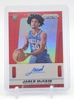 JARED MCCAIN 2025 PRIZM DECA RED ROOKIE AUTO  /99  #PDS-MCC  Q4945