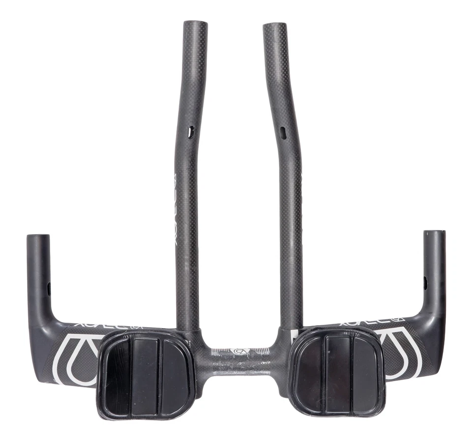Manillar Felt Devox Bayoneta TT Bicicleta Carbono Aero 26mm x 39cm Race Tri Road Foto 2 de 4