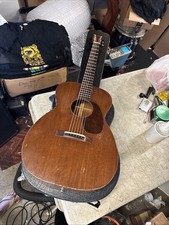 Vintage Post WWII Era 1946 Martin & Co 00-17 acoustic Guitar w/ Case Nice shape