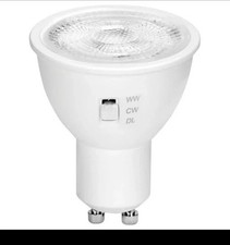 10 pack GU10 6w CCT warm white (3000K), cool white (4000K), and daylight (6500K)