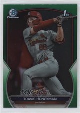 2023 Bowman Draft Chrome Green Refractor /99 Travis Honeyman #BDC-95 6u3