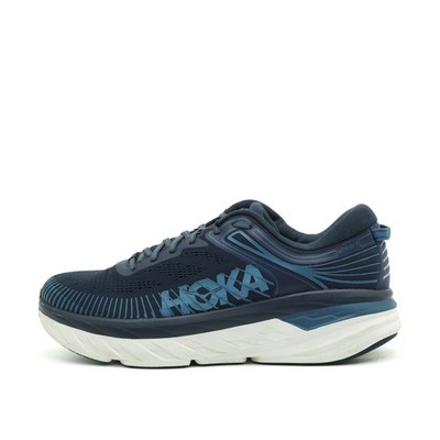 Hoka One Herren Bondi 7 Sneaker EU 46  Blau 1110518 OTRS  Maximale ämpfung