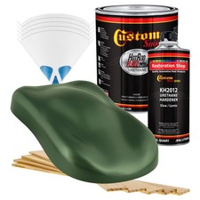Hot Rod Flatz Rallye Green Metallic Gallon Kit Urethane Flat Auto Car Paint Kit