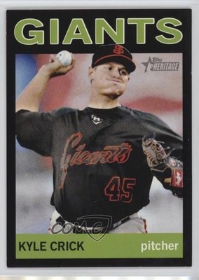 2013 Topps Heritage Minor League Edition Black 28/96 Kyle Crick #157 7eo