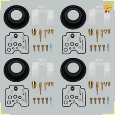 4x Carburetor Repair Rebuild Kit 2001-2005 Fits Suzuki Bandit 1200 GSF1200 S