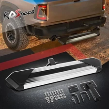 Chrome Stainless Steel 35"L X 6.25"W Tailgate Tow Hitch Step Bar 2" Receiver