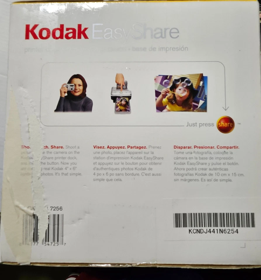 Kodak Easyshare 4x6 Photo Printer Dock Station 3F6953C PictBridge Compatible New - Image 3 of 4
