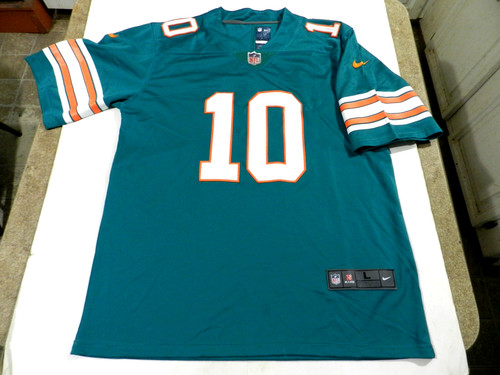 Tyreek Hill Miami Dolphins Nike On-Field Embroidered Football Jersey Men's L