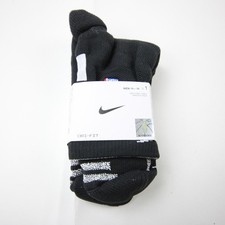 Nike NBA Authentics Socks Men's Black New with Tags XXL