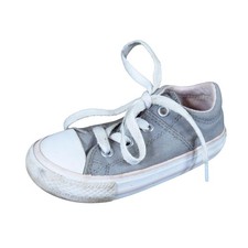 Converse Chuck Taylor All Star Infant Sneaker Size 7 Everyday Wear Gray Canvas