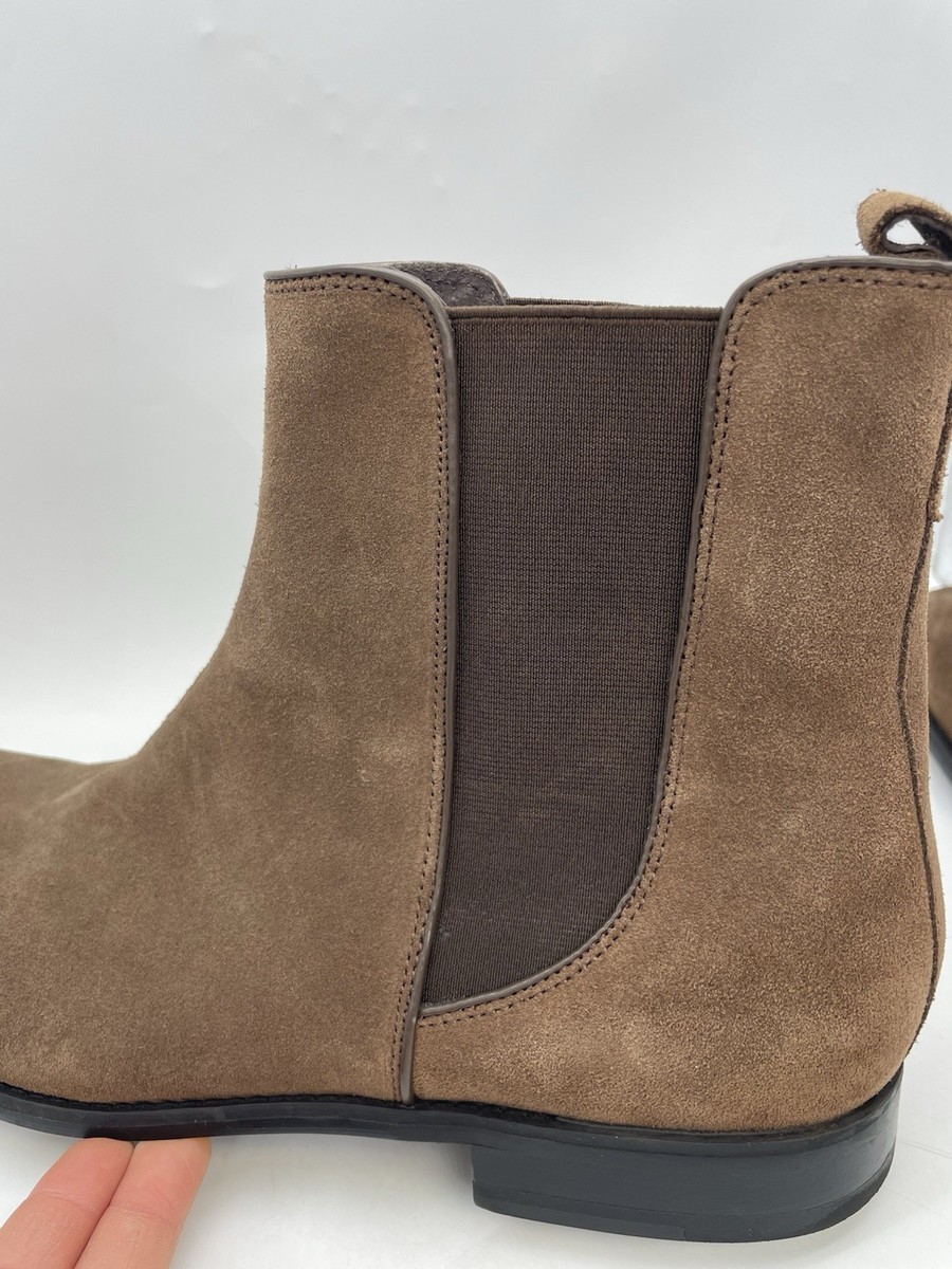 John Varvatos Star USA Brown Suede Leather Chelsea Ankle Boots Men’s 12 John Varvatos Star USA Brown Suede Leather Chelsea Ankle  main image 3