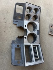 1981-1987 Chevy Gmc Truck Dash Bezel C10 K10 Squarebody Damaged Oem Used