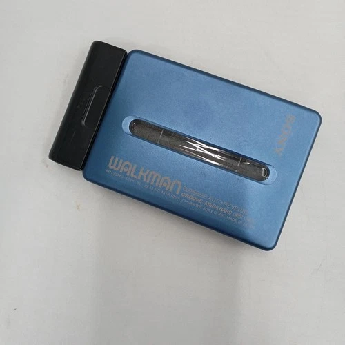 SONY WM-EX677 Walkman Cassette Player Two Tone Vintage Audio Junk sale Japan